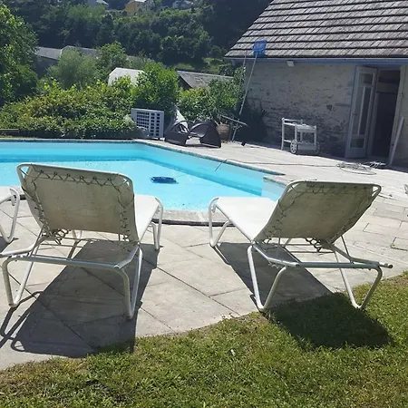 Spacieuse Avec Piscine A Aspin-en-lavedan, Vue Montagne. *